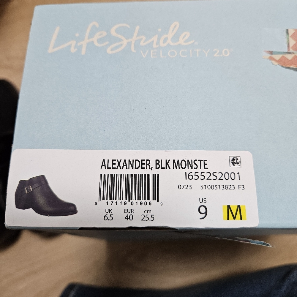 Black Ankle Boots - Picture 8 of 9